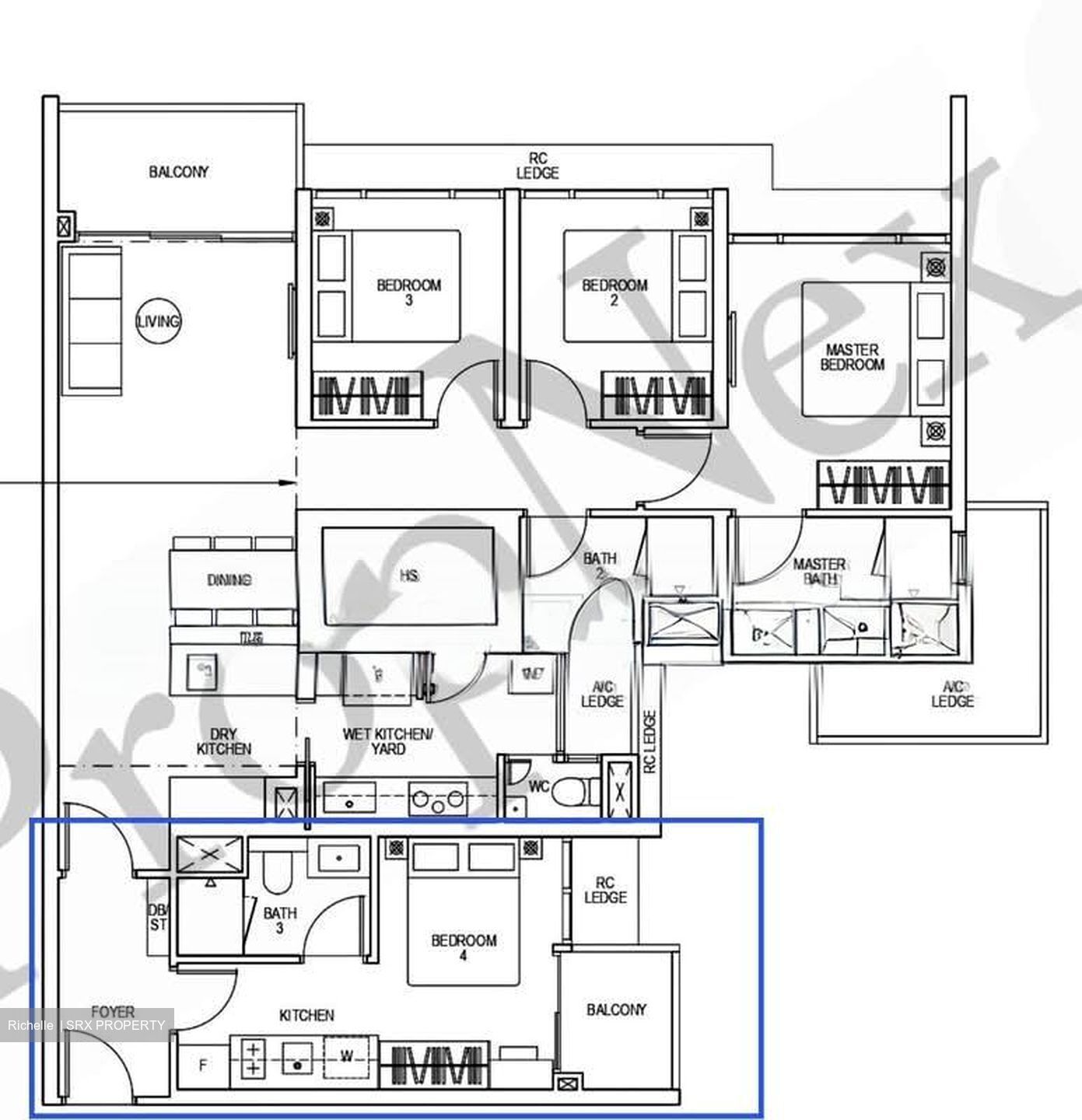 Piccadilly Grand (D8), Apartment #539689611